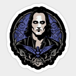 The Crow // 90s Horror Fan Design Sticker